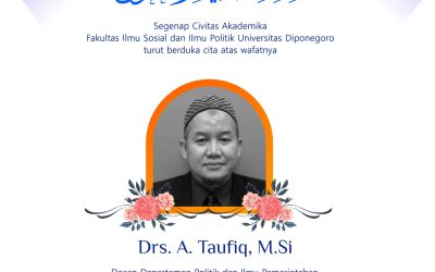 Drs. A. Taufiq, M.Si., Obituary